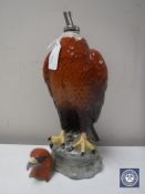 A Beswick Golden Eagle decanter