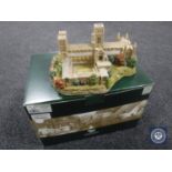 A boxed Lilliput Lane Limited Edition figure - Durham Cathedral (battery operated)