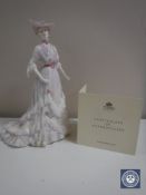 A Coalport Belle Epoque figure, Lady Evelyn at The Country House Party,