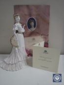 A Coalport Belle Epoque figure, Lady Rose at The Royal Ascot Ball,