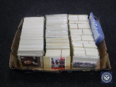 A box of Royal Mail postcards