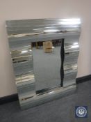 An all glass wave mirror