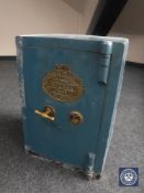 A Thomas Perry & Sons Ltd safe with key,
