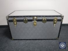 A Mossman metal trunk