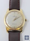 A gent's heavy 18ct gold Omega Seamaster automatic wristwatch CONDITION REPORT: