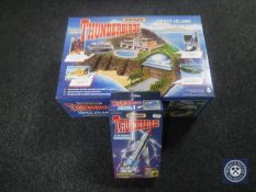 A Matchbox Thunderbirds Tracy Island electronic play set, boxed,