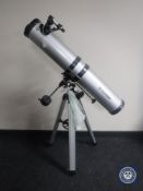 A Celestron telescope on stand