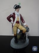 A Royal Doulton figure, Officer of the Line,