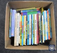 A box containing late 20th century boys and girls annuals,