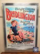 A Railway advertising picture - Bridlington