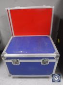 A flight case,