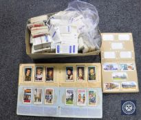 A box containing a very large quantity of Brooke Bond tea cards,