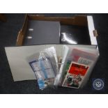 Four binders containing a very large quantity of 1960's and later football programmes,
