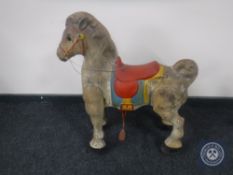 A mid 20th century Mobo tin plate horse