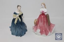 Two Royal Doulton figures - Adrienne and Rosie.