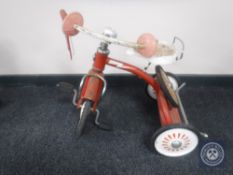 A mid 20th century Raleigh Industries tricycle