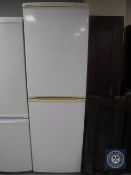 A Beko upright fridge freezer