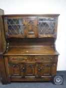 An oak Webber Furniture dresser
