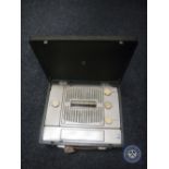 A cased Ferranti mid 20th century radio