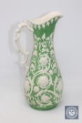 A Bishop pottery ewer, height 31.