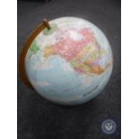 A 16" globe on stand