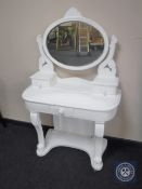 A painted Victorian Duchess style dressing table