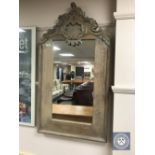 A continental Rococo style mirror