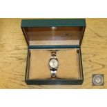 A Rolex Lady's Bi-Metal (18ct gold & stainless steel) Oyster Perpetual Datejust wristwatch,