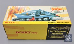 A Dinky Toys model 104 Spectrum Pursuit Vehicle, boxed.