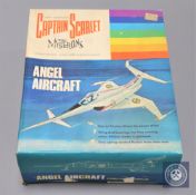 A Century 21 Toys Ltd Angel Aircraft, from Gerry Anderson's Captain Scarlet and the Mysterons,