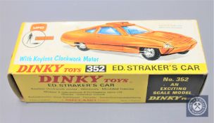 A DInky Toys model 352 Ed Straker's car, boxed.