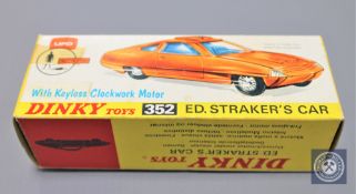 A Dinky Toys model 352 Ed Straker's Car, boxed.