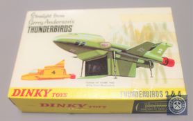 A Dinky Toys 'Thunderbirds' 2 & 4, boxed.