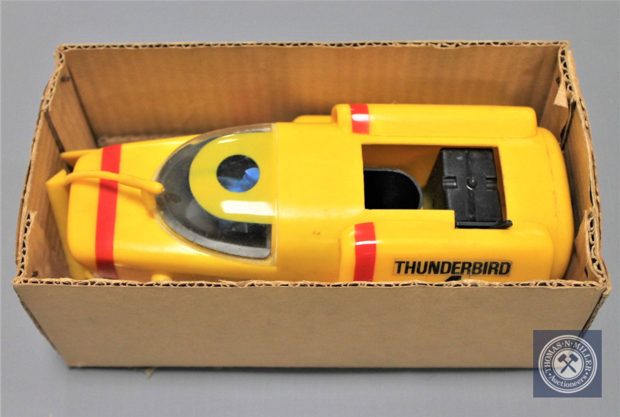 A J Rosenthal (Toys) Limited 21 Toy Thunderbird 4, battery operated amphibious plastic scale model, - Image 2 of 2