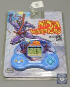 A Play-tech electronic game - Ninja Warriors, factory sealed.
