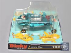 A Dinky Toys model 102 Joe's Car, boxed.