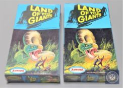 Two Aurora all plastic assembly kits - Land of the Giants, factory sealed.