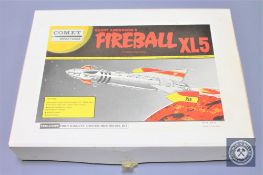 A Comet Miniatures Gerry Anderson's Fireball XL5, boxed.