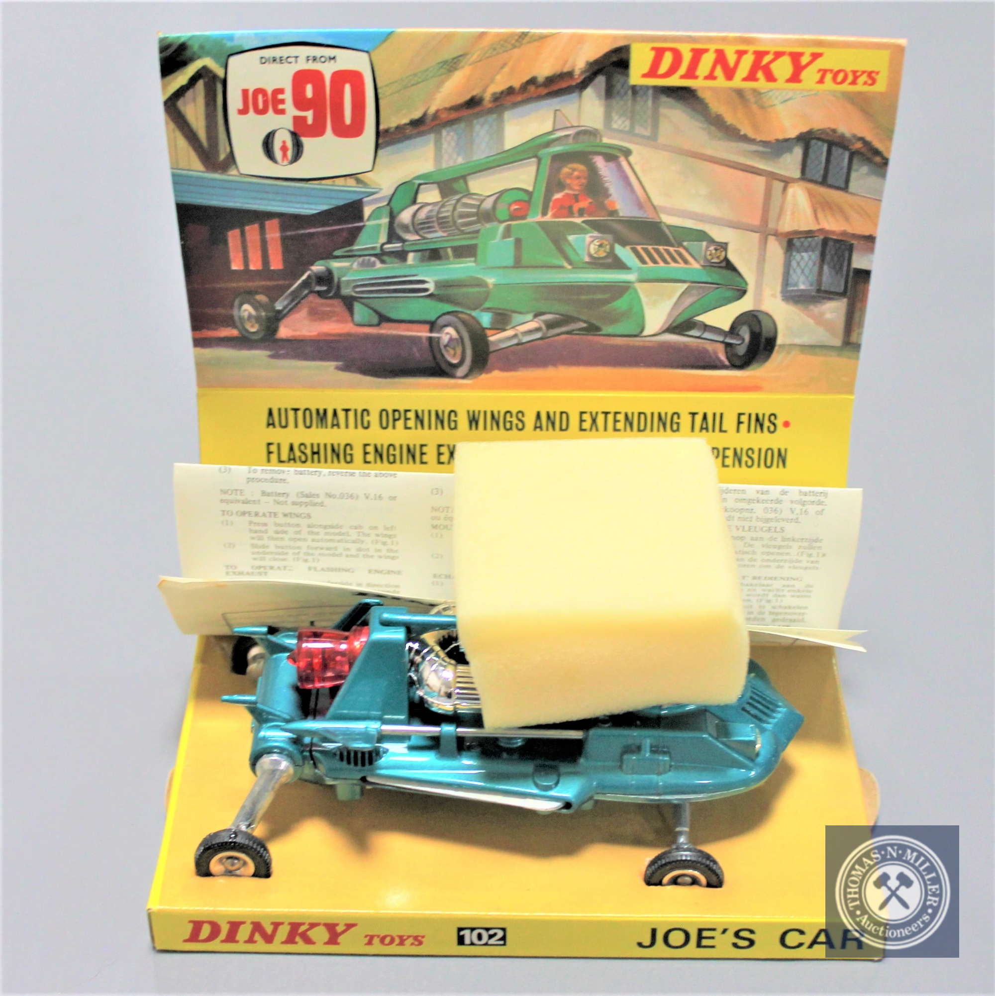 A Dinky Toys model 102 Joe's Car, direct from JOE 90, boxed. - Image 2 of 2