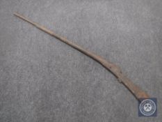 A 19th century Indo-Persian musket