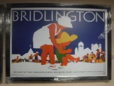 A railway advertising picture - Bridlington