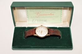 A gent's vintage 9ct gold Rolex Precision wristwatch,