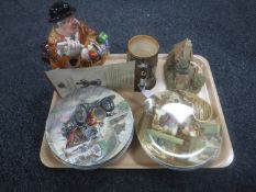 A tray of Ringtons Delivery Man teapot, Morris number 1114 of 7500 with certificate,