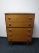 A Symbol Furniture five drawer chest