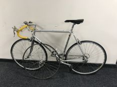 A Holdsworth road bike with an extra wheel