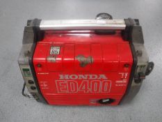 A Honda generator