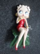 A cast metal figure Betty Boop