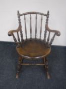 An Ibex rocking chair