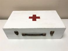 A hand painted First Aid box