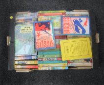 A box of 20th century books relating to Biggles By Dean and Sons Ltd.